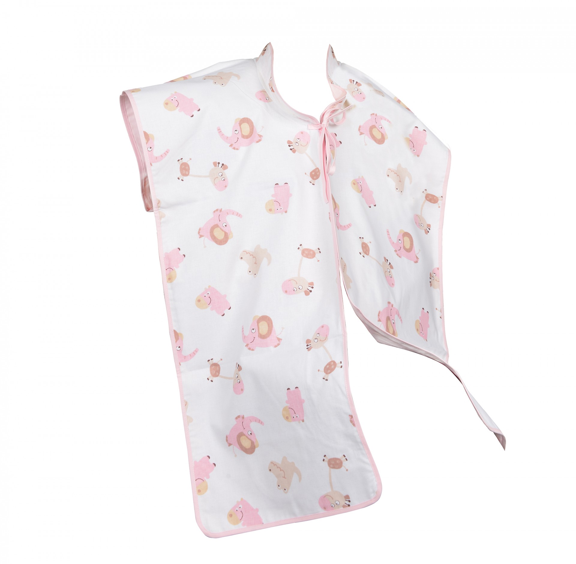 Sema Baby Çok Amaçlı Emzirme Örtüsü - Pembe Fil