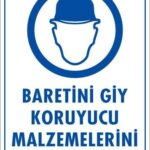 Baret Giy Uyarı Levhası 25x35 KOD:48