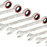Bosch 10 Parça Kombine Anahtar Seti