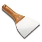 Dekor 006 Macun Ispatulası 12 cm Ahaşap Saplı