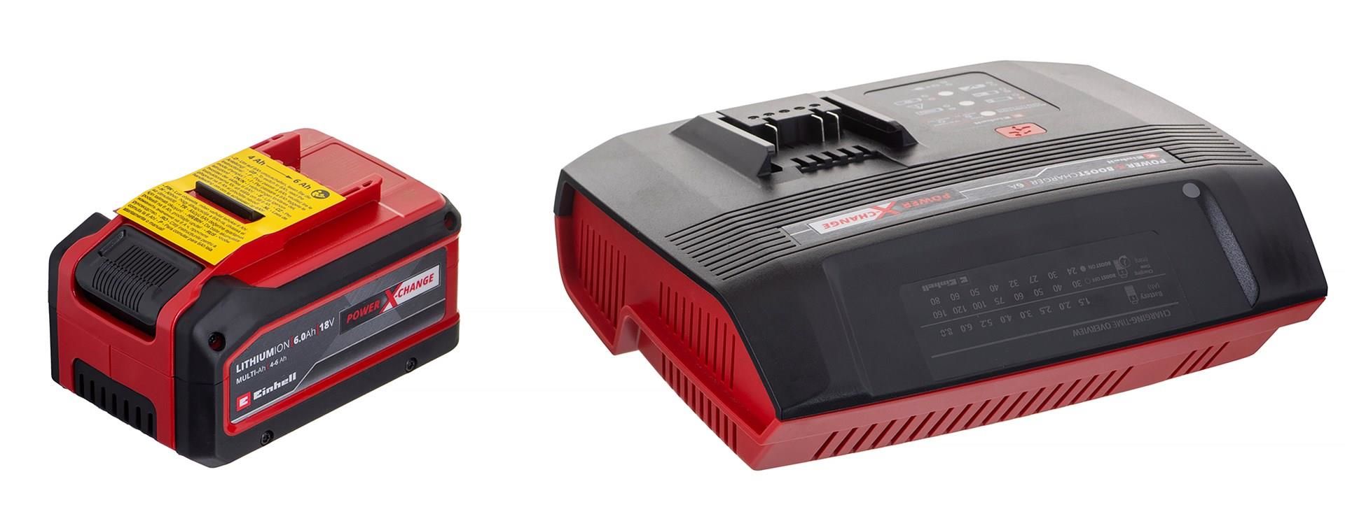 Einhell Power X-Change 4-6 Ah Akü ve Şarj Cihazı Seti Einhell Power X-Change 4-6 Ah Akü ve Şarj Cihazı Seti - Görsel 1