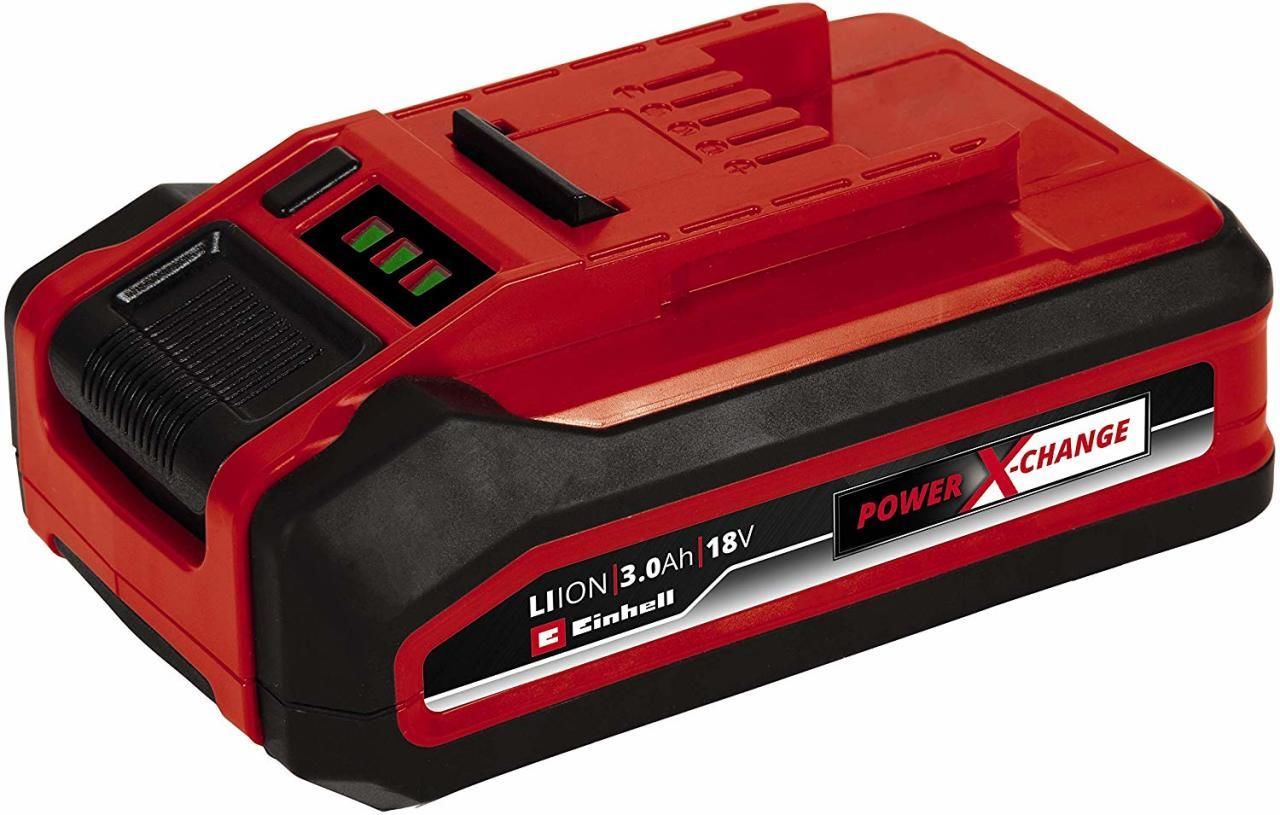 Einhell Power X-Change Li-on Akü 18 Volt 3,0 Ah Plus Einhell Power X-Change Li-on Akü 18 Volt 3,0 Ah Plus - Görsel 1