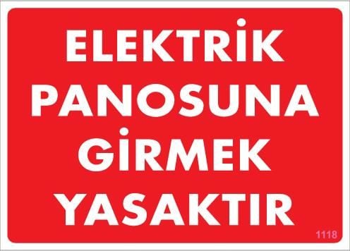 Elektrik Panosu Levhası 25x35 KOD:1118 Elektrik Panosu Levhası 25x35 KOD:1118 - Görsel 1