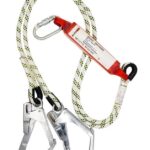 Ennalbur Çift Bacaklı Şok Emicili Lanyard Büyük Kancalı