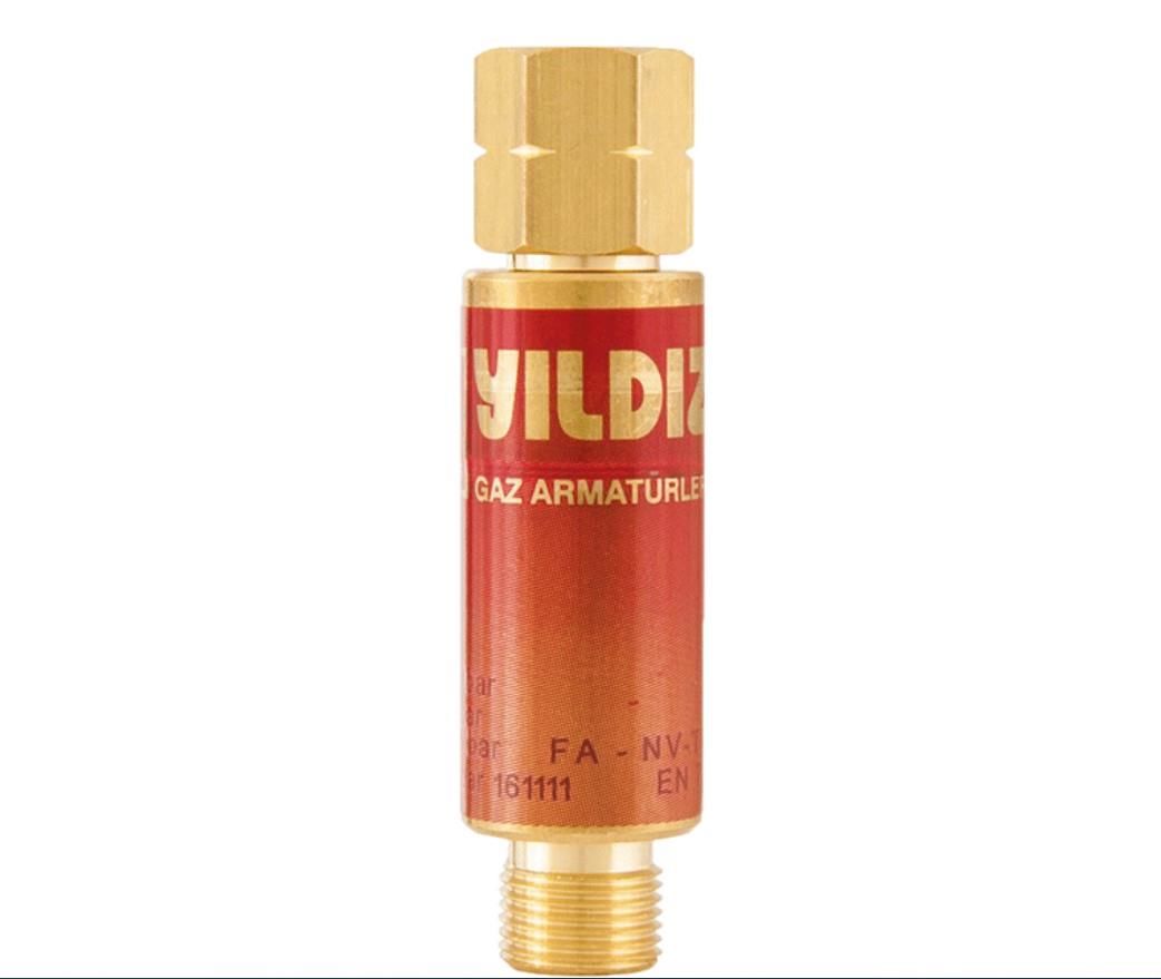 Ennalbur Yıldız 1130 Alev Emniyet Valfi Basınç Düşürücü İçin Yanıcı Gaz Ennalbur Yıldız 1130 Alev Emniyet Valfi Basınç Düşürücü İçin Yanıcı Gaz - Görsel 1