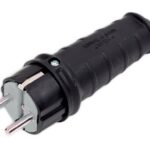 Kauçuk 1 X 16 A Topraklı Erkek Fiş 220V