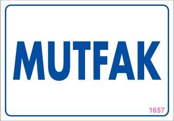 Mutfak Uyarı Levhası 17,5x25 KOD:1657 Mutfak Uyarı Levhası 17,5x25 KOD:1657 - Görsel 1