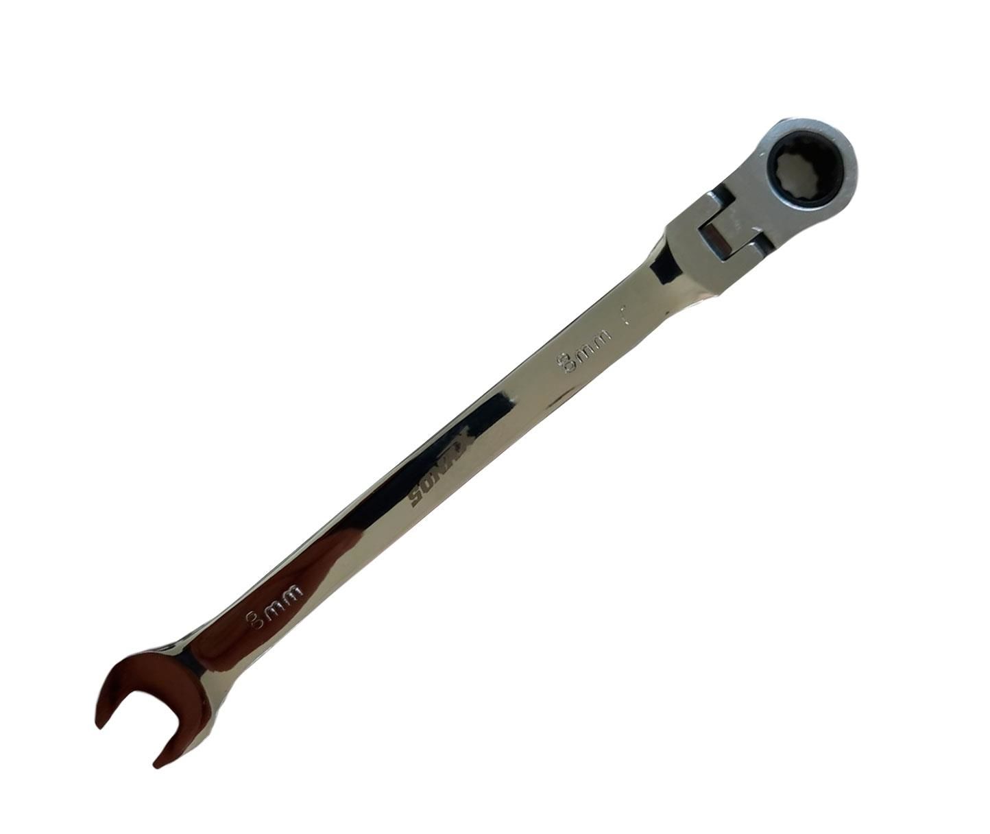 Sonax 17 mm Mafsallı Cırcır Anahtar Sonax 17 mm Mafsallı Cırcır Anahtar - Görsel 1