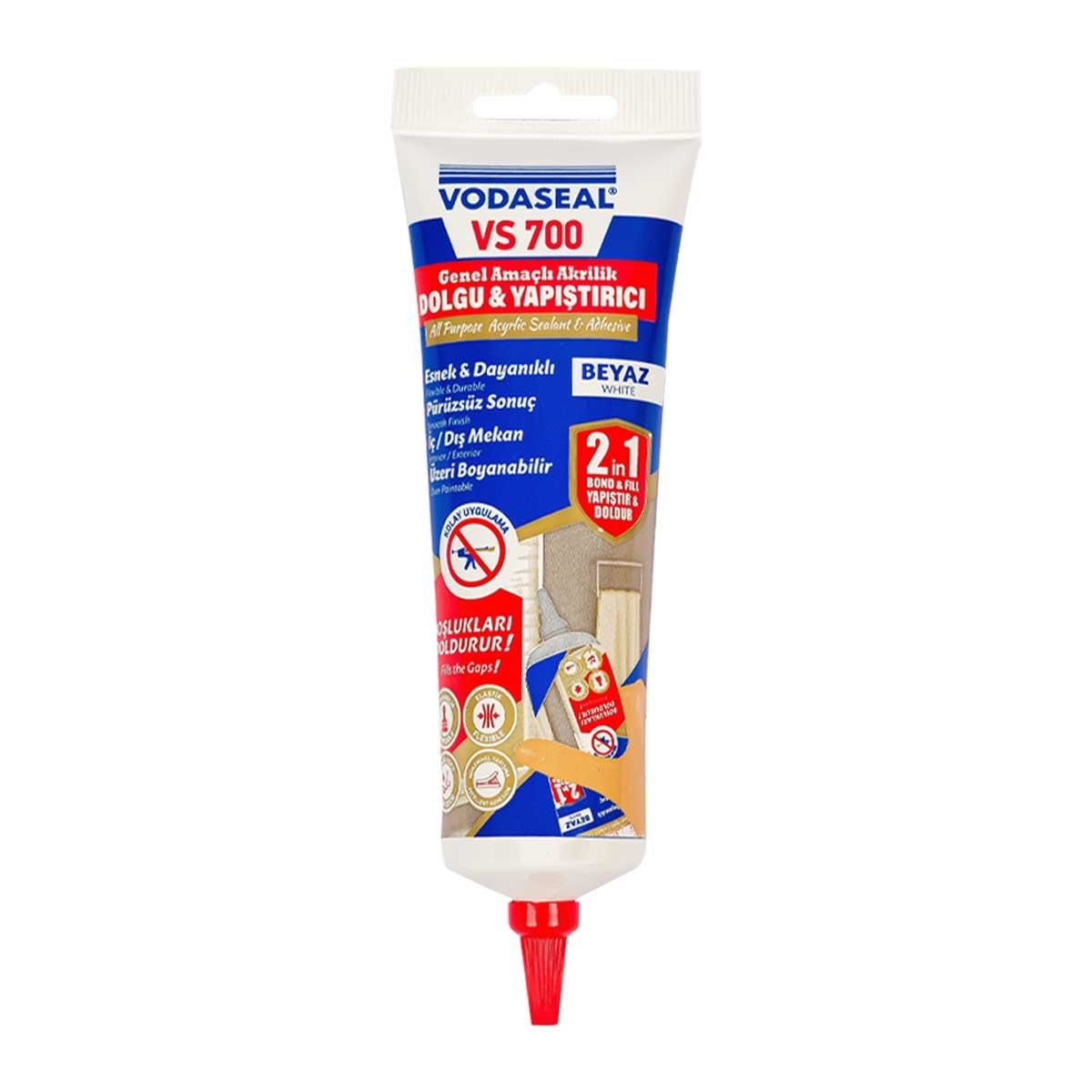 Vodaseal VS700 Akrilik Dolgu ve Yapıştırıcı 400 gr